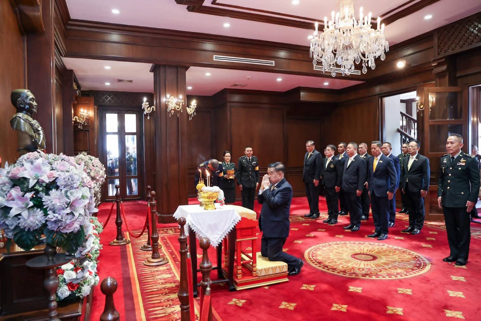 พิธีต้อนรับ พลเอก ณัฐพล นาคพาณิชย์ ในโอกาสเข้ารับตำแหน่งและปฏิบัติหน้าที่รัฐมนตรีว่าการกระทรวงกลาโหม