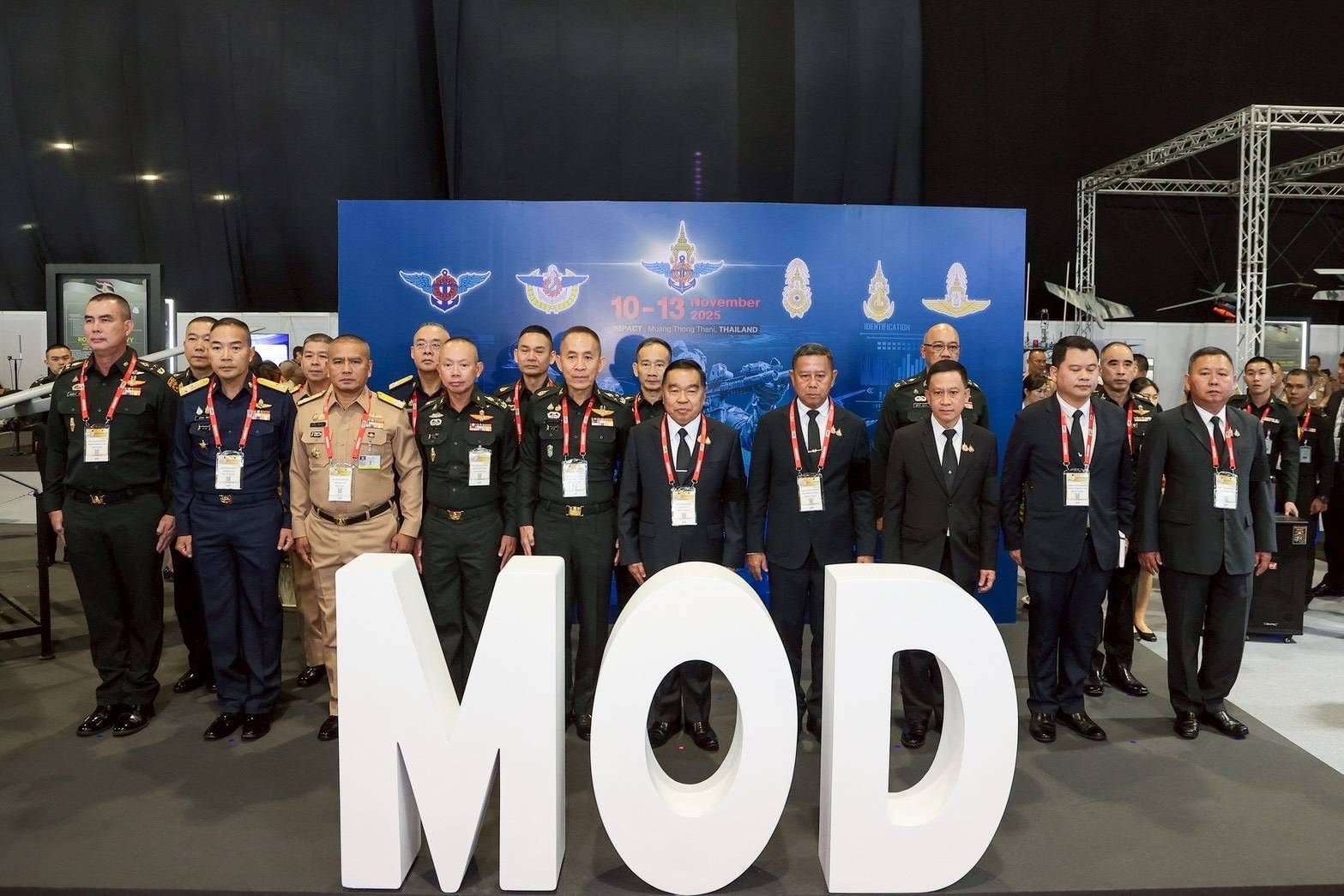 พิธีเปิดงานแสดงนิทรรศการอุปกรณ์ป้องกันประเทศ ๒๐๒๕ “Defense & Security 2025”