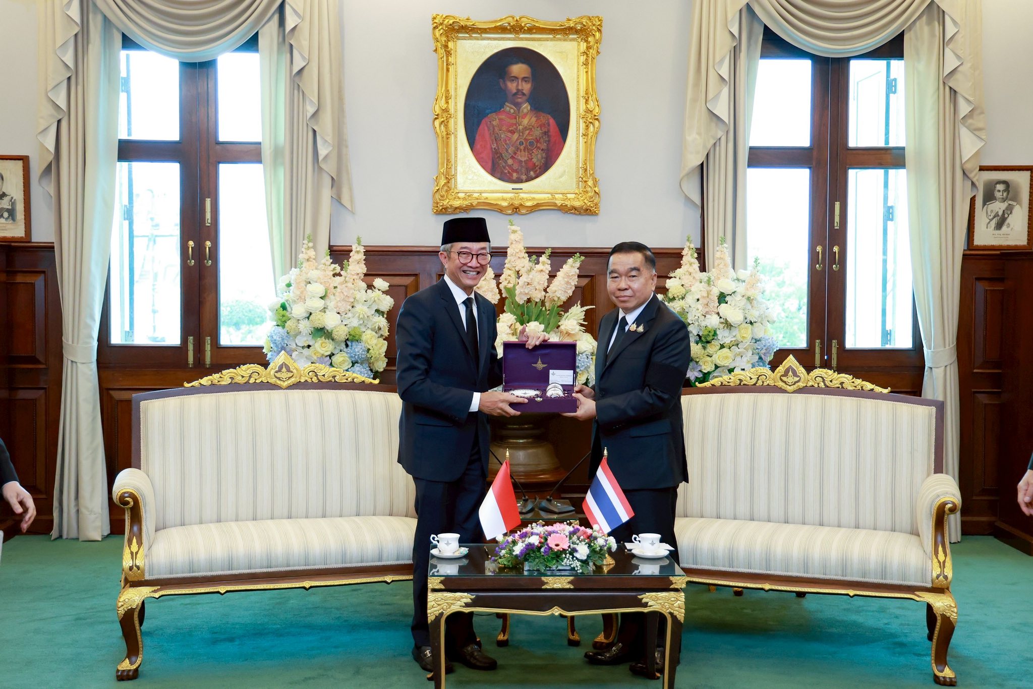 เอกอัครราชทูตอินโดนีเซียประจำประเทศไทยเข้าเยี่ยมคำนับรัฐมนตรีว่าการกระทรวงกลาโหม