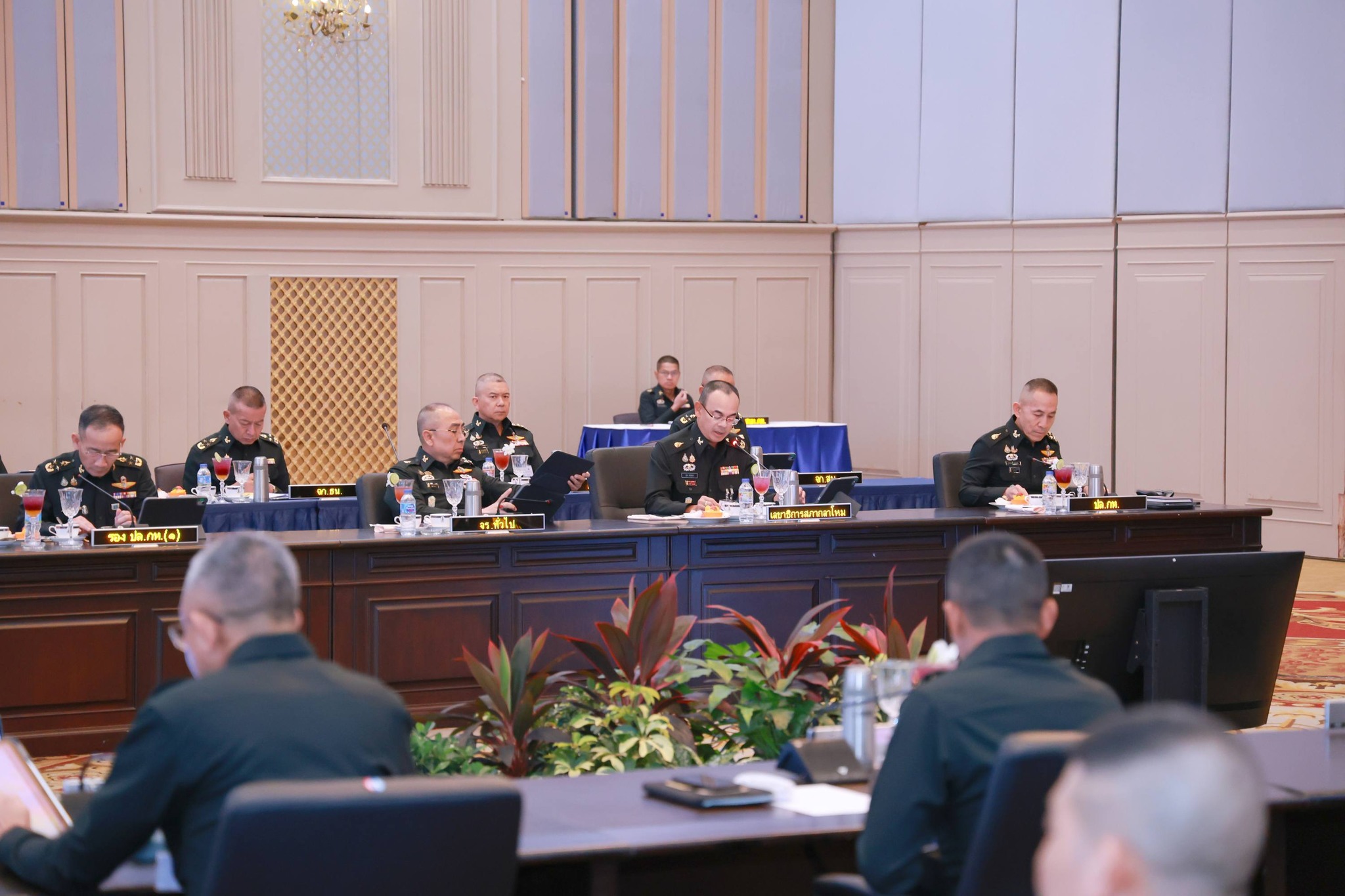 รัฐมนตรีว่าการกระทรวงกลาโหม เป็นประธานการประชุมสภากลาโหม