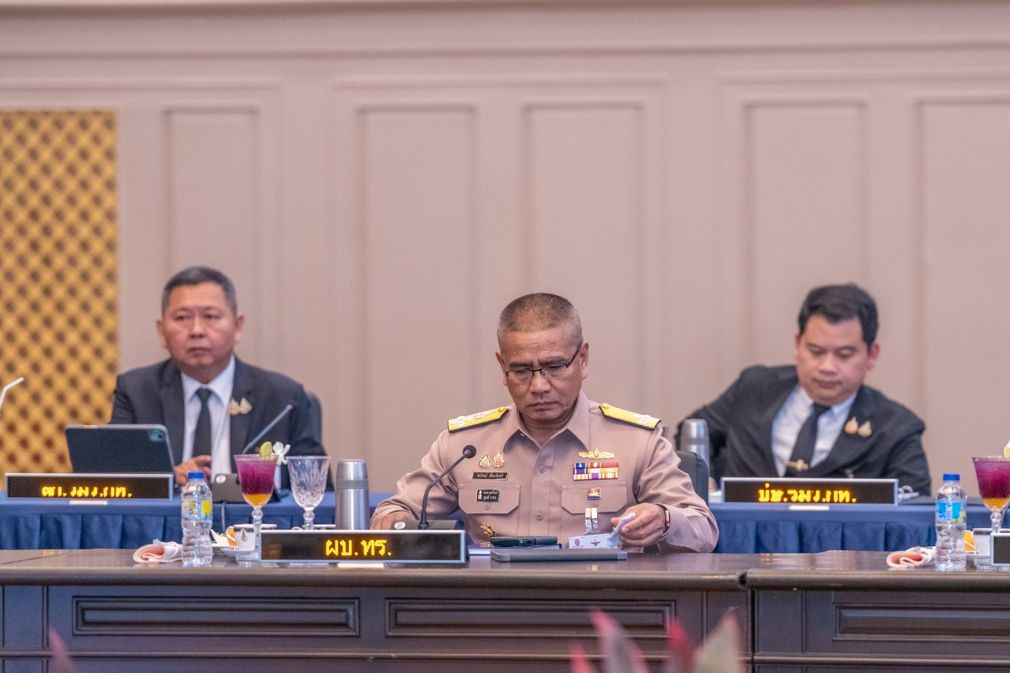 รัฐมนตรีว่าการกระทรวงกลาโหม เป็นประธานการประชุมสภากลาโหม