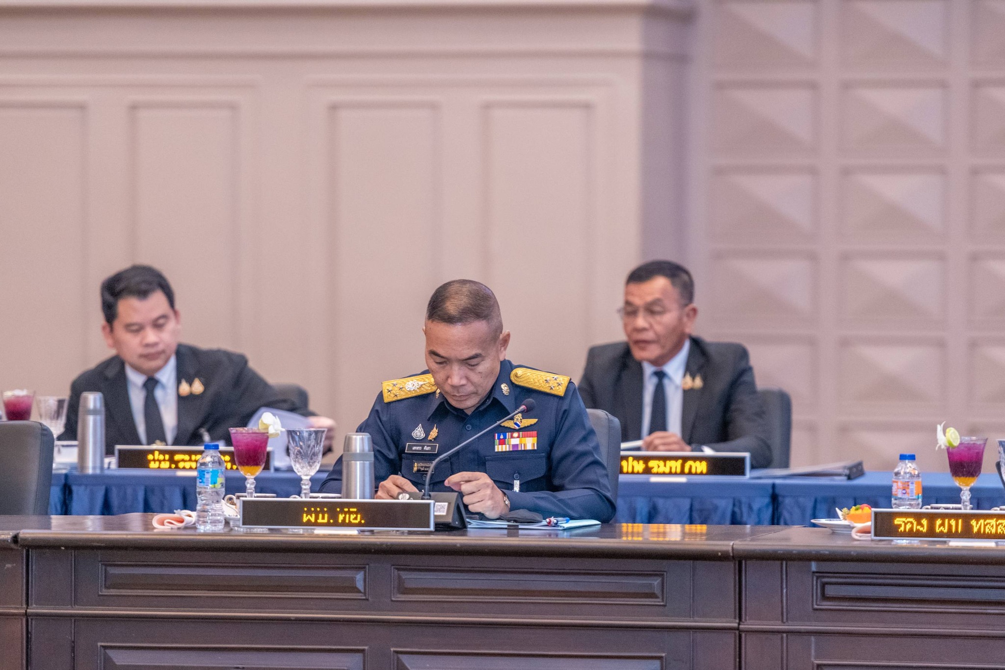 รัฐมนตรีว่าการกระทรวงกลาโหม เป็นประธานการประชุมสภากลาโหม