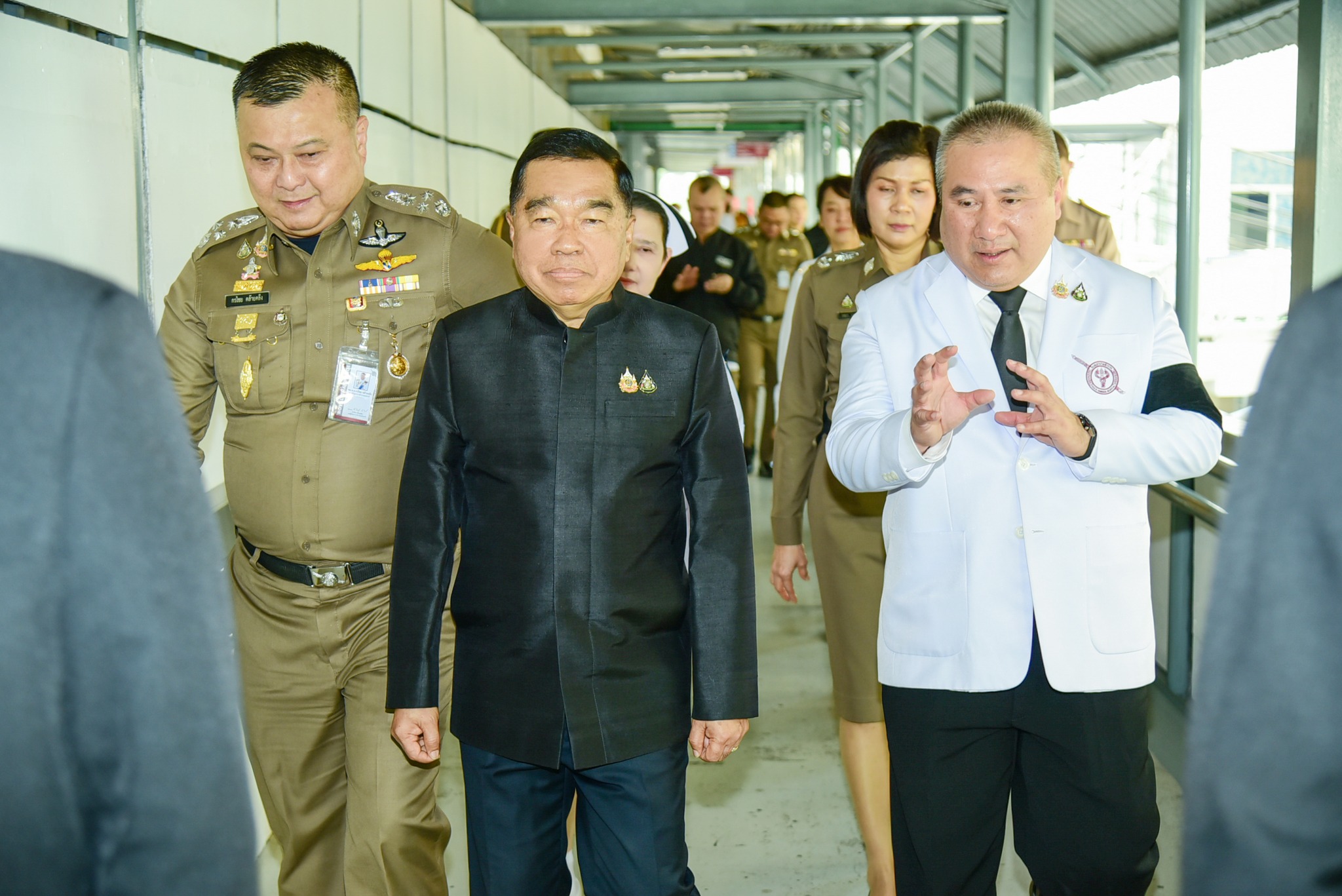 รัฐมนตรีว่าการกระทรวงกลาโหมเยี่ยมให้กำลังใจเจ้าหน้าที่ตำรวจตระเวนชายแดน