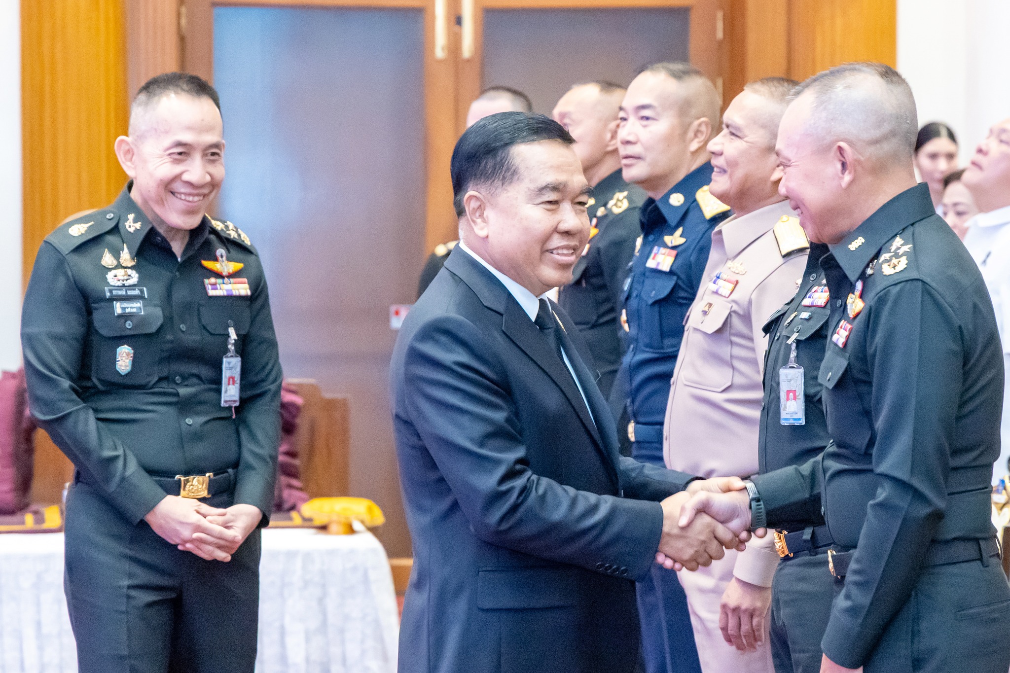 พิธีสมโภชและมอบฉัตรพระพุทธรูป กห., สป., บก.ทท. และเหล่าทัพ