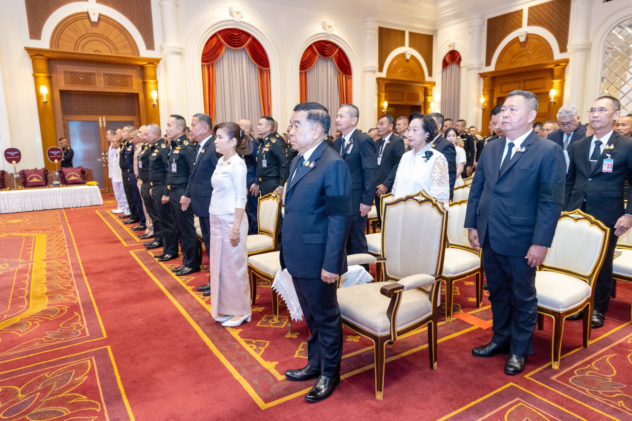 พิธีสมโภชและมอบฉัตรพระพุทธรูป กห., สป., บก.ทท. และเหล่าทัพ