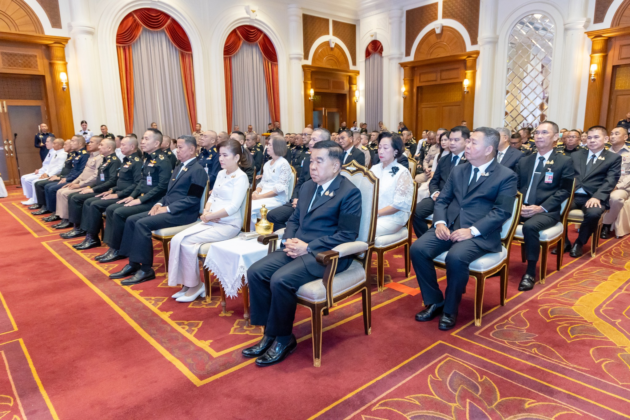พิธีสมโภชและมอบฉัตรพระพุทธรูป กห., สป., บก.ทท. และเหล่าทัพ