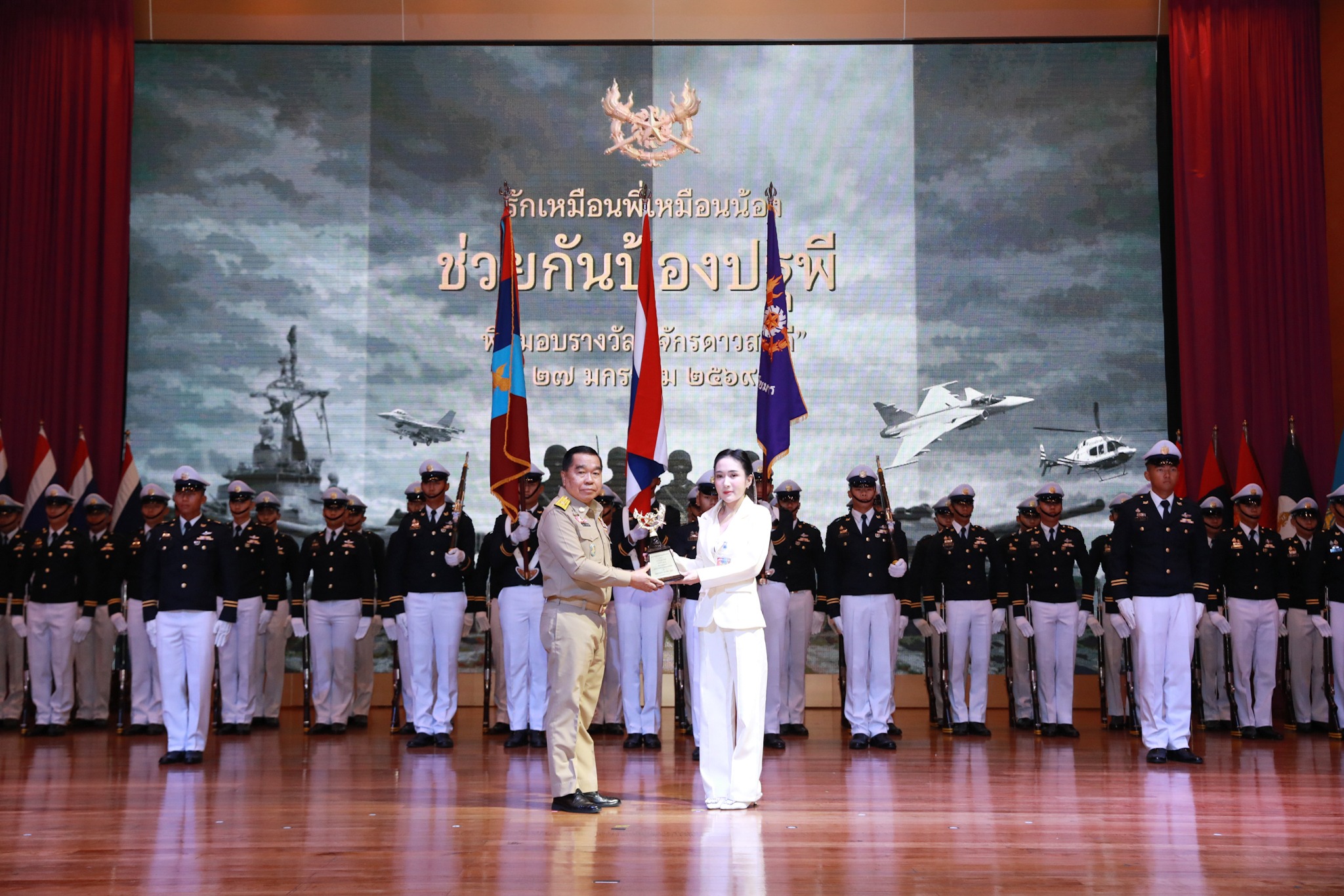 รัฐมนตรีว่าการกระทรวงกลาโหมเป็นประธานงานวันสถาปนาโรงเรียนเตรียมทหาร ครบรอบ ๖๘ ปี
