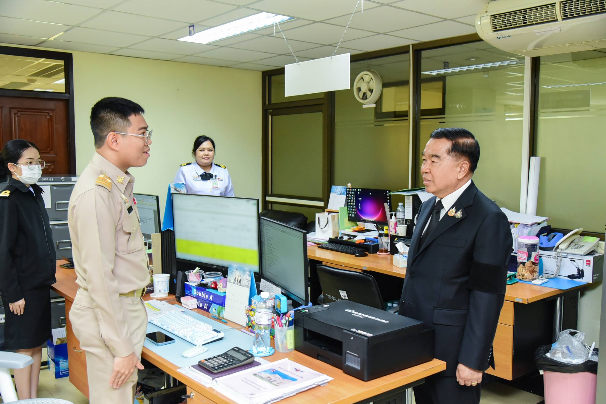 รัฐมนตรีว่าการกระทรวงกลาโหม ลงพื้นที่ตรวจเยี่ยมหน่วยขึ้นตรงกระทรวงกลาโหม