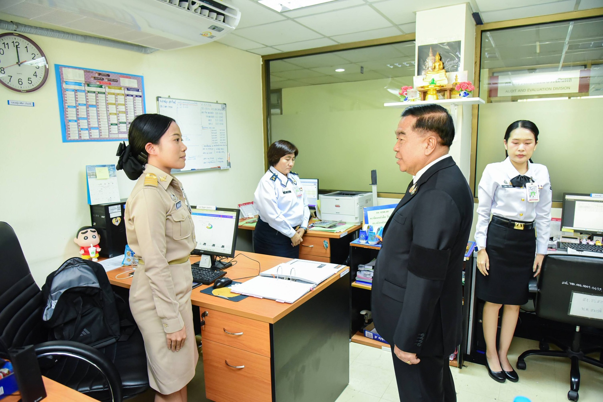 รัฐมนตรีว่าการกระทรวงกลาโหม ลงพื้นที่ตรวจเยี่ยมหน่วยขึ้นตรงกระทรวงกลาโหม
