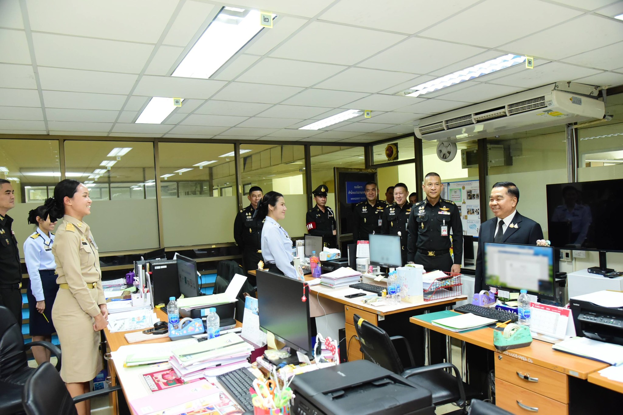 รัฐมนตรีว่าการกระทรวงกลาโหม ลงพื้นที่ตรวจเยี่ยมหน่วยขึ้นตรงกระทรวงกลาโหม