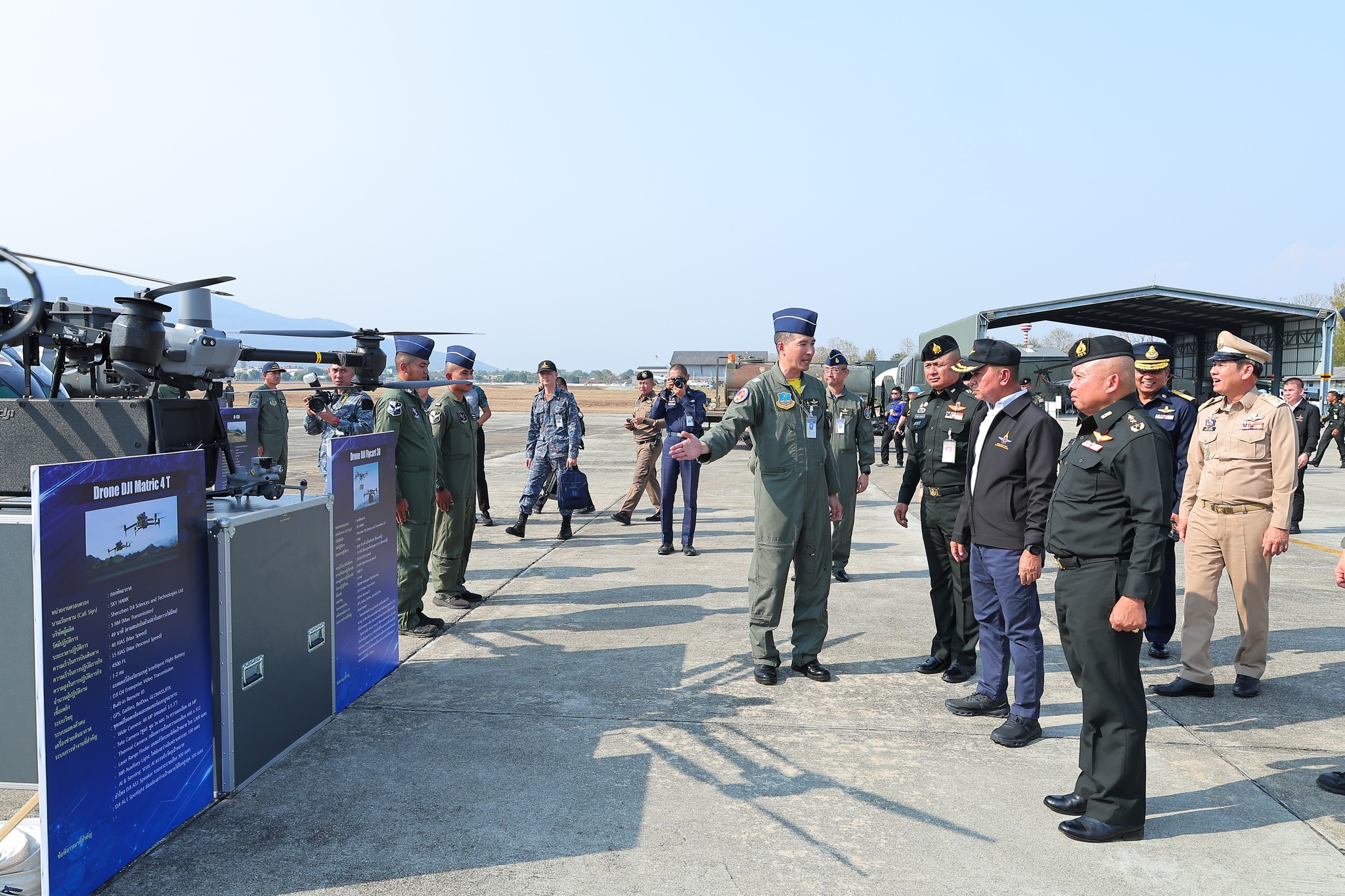 รัฐมนตรีช่วยว่าการกระทรวงกลาโหม เป็นประธานเปิดโครงการบูรณาการภาคีเครือข่ายอากาศยานร่วมดับไฟป่าภาคเหนือ ประจำปี 2569