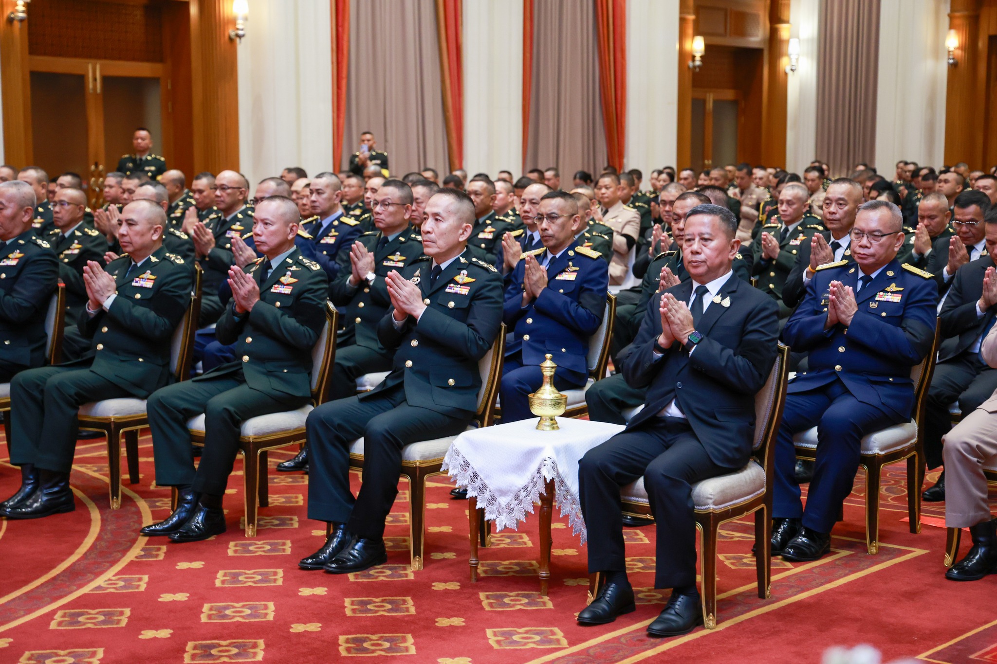 พิธีต้อนรับและแสดงความยินดีแก่ พลโท อดุลย์ บุญธรรมเจริญ ในโอกาสเข้ารับตำแหน่งรัฐมนตรีว่าการกระทรวงกลาโหม