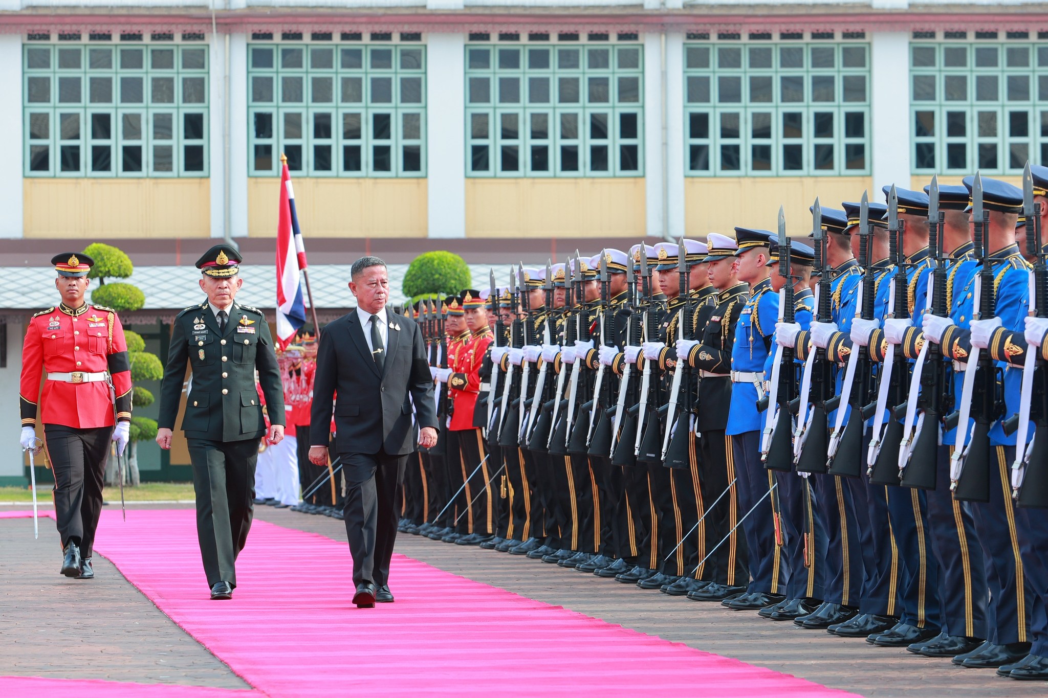 พิธีต้อนรับและแสดงความยินดีแก่ พลโท อดุลย์ บุญธรรมเจริญ ในโอกาสเข้ารับตำแหน่งรัฐมนตรีว่าการกระทรวงกลาโหม