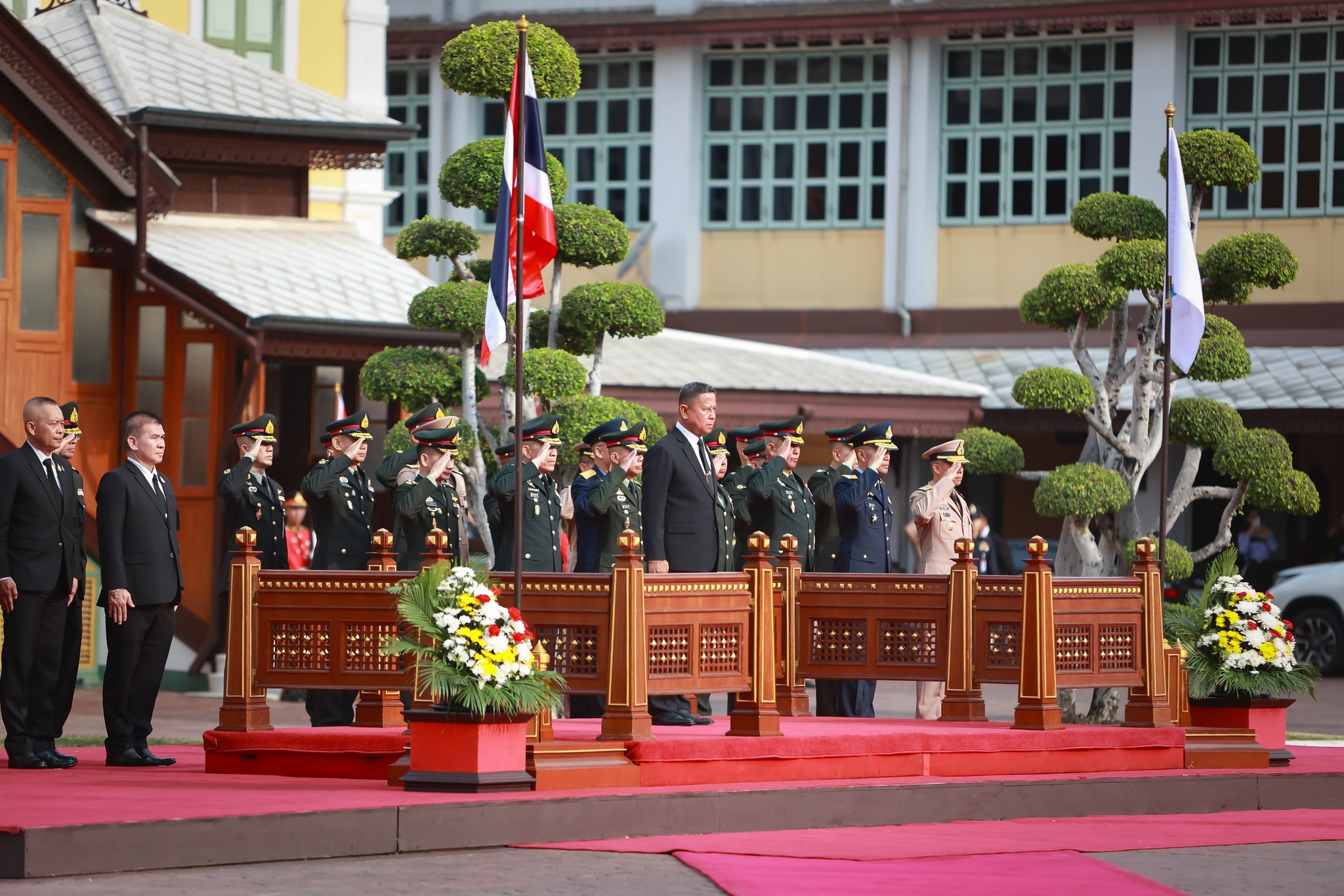 พิธีต้อนรับและแสดงความยินดีแก่ พลโท อดุลย์ บุญธรรมเจริญ ในโอกาสเข้ารับตำแหน่งรัฐมนตรีว่าการกระทรวงกลาโหม