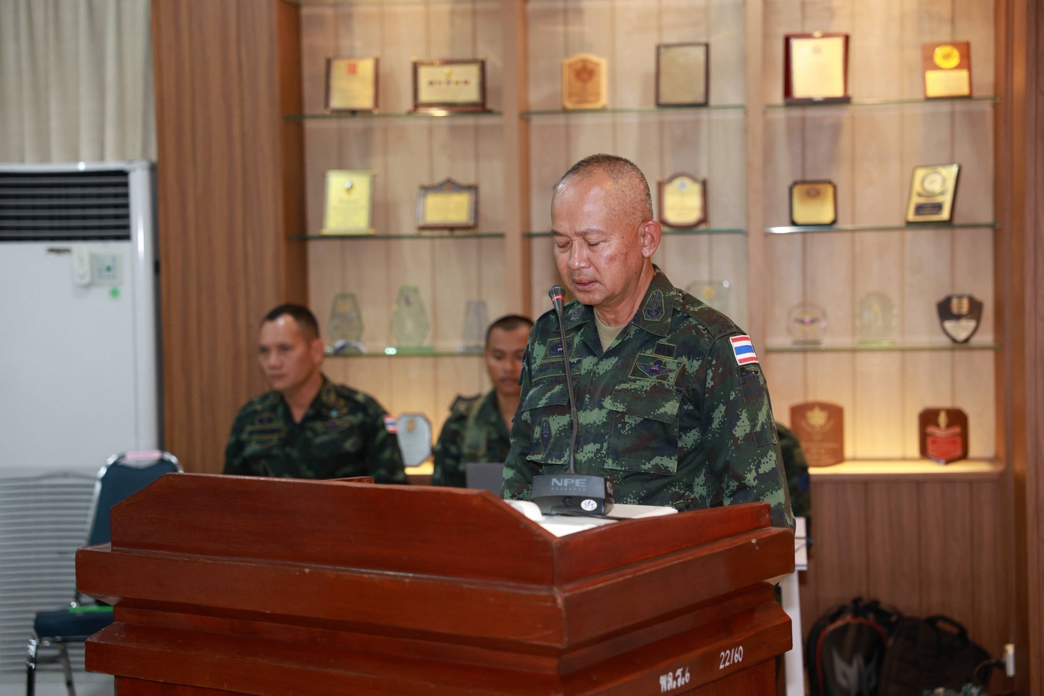 รัฐมนตรีว่าการกระทรวงกลาโหม ตรวจเยี่ยมกองกำลังสุรนารี ติดตามสถานการณ์ชายแดนไทย–กัมพูชา