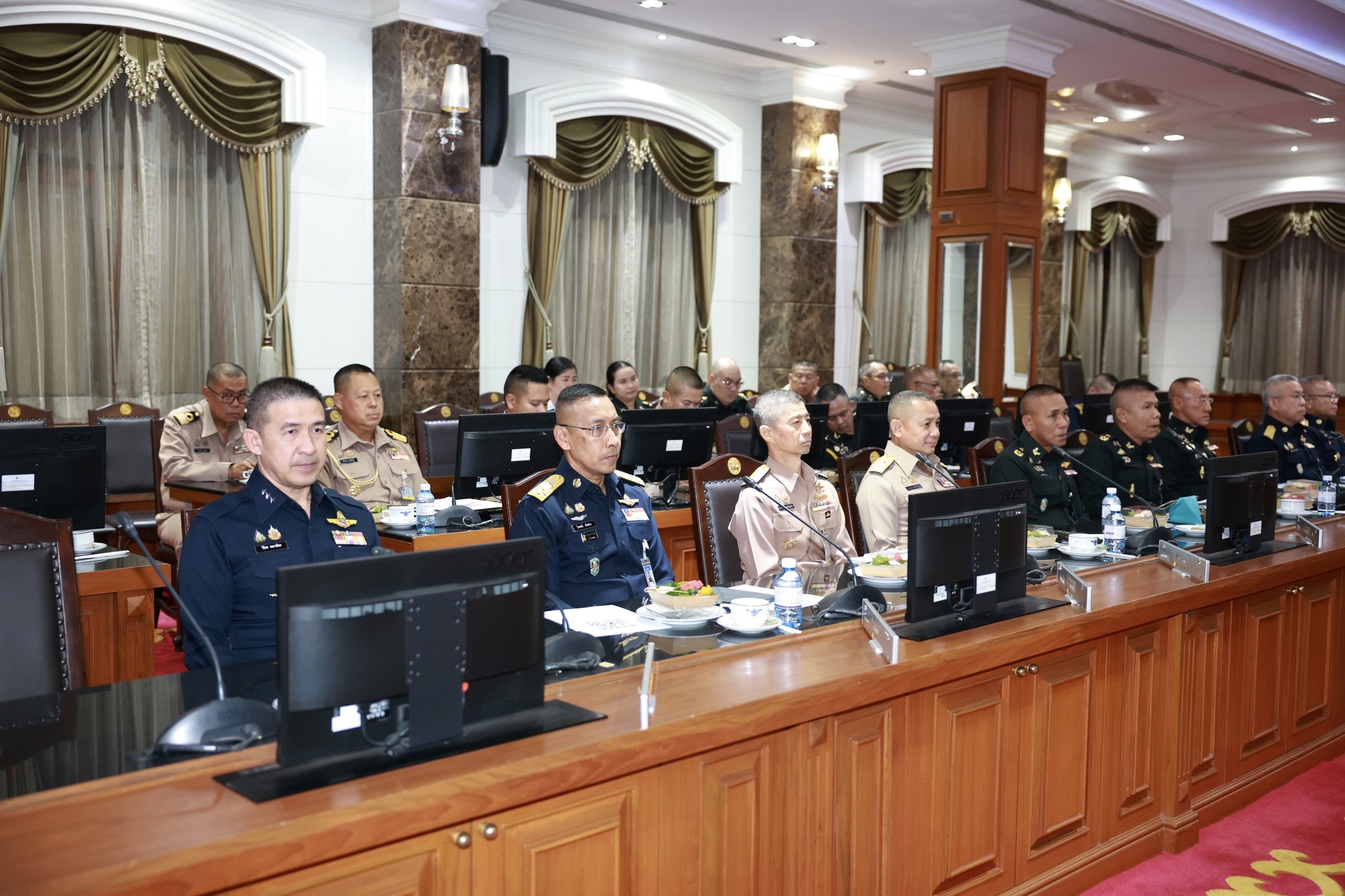 รัฐมนตรีว่าการกระทรวงกลาโหม ติดตามสิทธิและสวัสดิการกำลังพลผู้ได้รับผลกระทบจากการสู้รบไทย–กัมพูชา