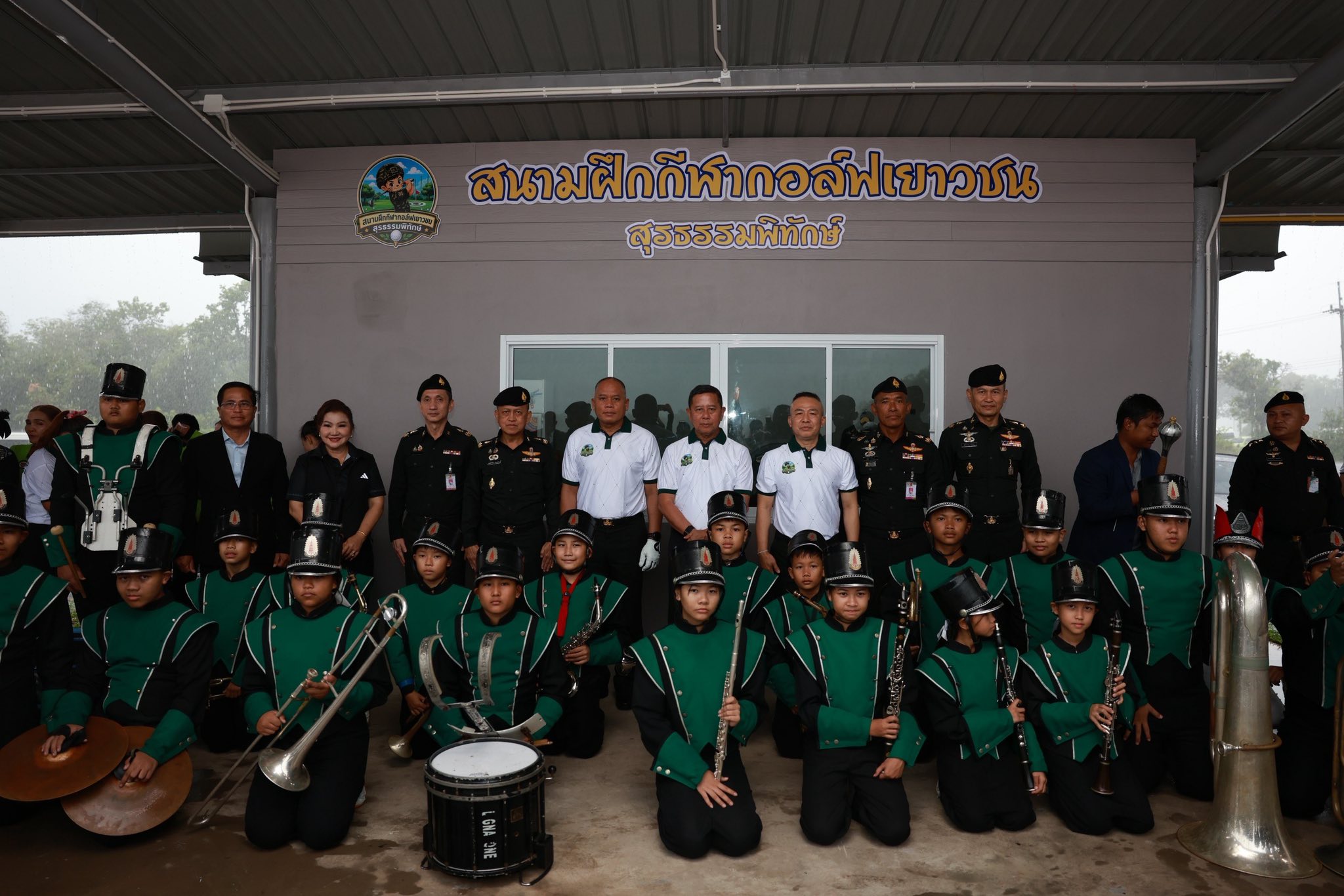 รัฐมนตรีว่าการกระทรวงกลาโหม เป็นประธานเปิดสนามฝึกกอล์ฟเยาวชน “สุรธรรมพิทักษ์"