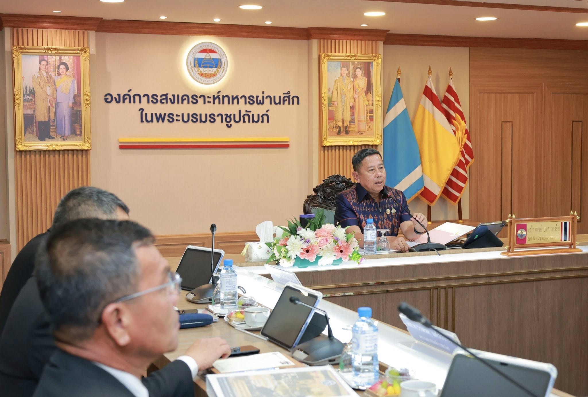 รัฐมนตรีว่าการกระทรวงกลาโหม ในฐานะนายกสภาทหารผ่านศึก เดินหน้าดูแลคุณภาพชีวิตทหารผ่านศึกและครอบครัว
