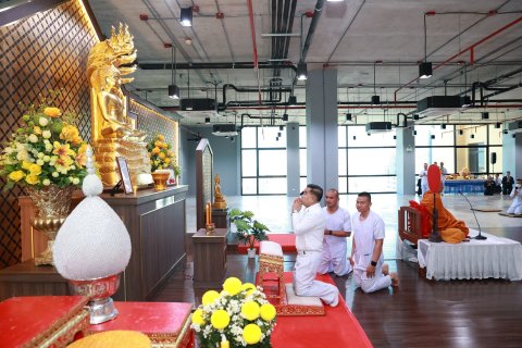 สำนักงานปลัดกระทรวงกลาโหมจัดกิจกรรมปฏิบัติธรรมเทิดพระเกียรติ ร.๙ น้อมสำนึกในพระมหากรุณาธิคุณอย่างหาที่สุดมิได้
