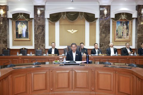 รัฐมนตรีว่าการกระทรวงกลาโหม ติดตามสิทธิและสวัสดิการกำลังพลผู้ได้รับผลกระทบจากการสู้รบไทย–กัมพูชา